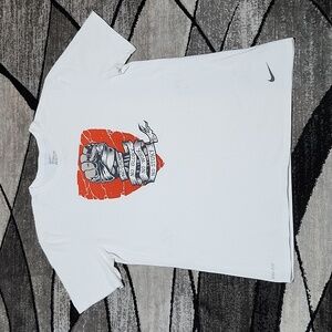 NIKE SWOOSH DRI-FIT NO GRIND NO GLORY NO WORK NO STORY ATHLETIC CUT TEE-…